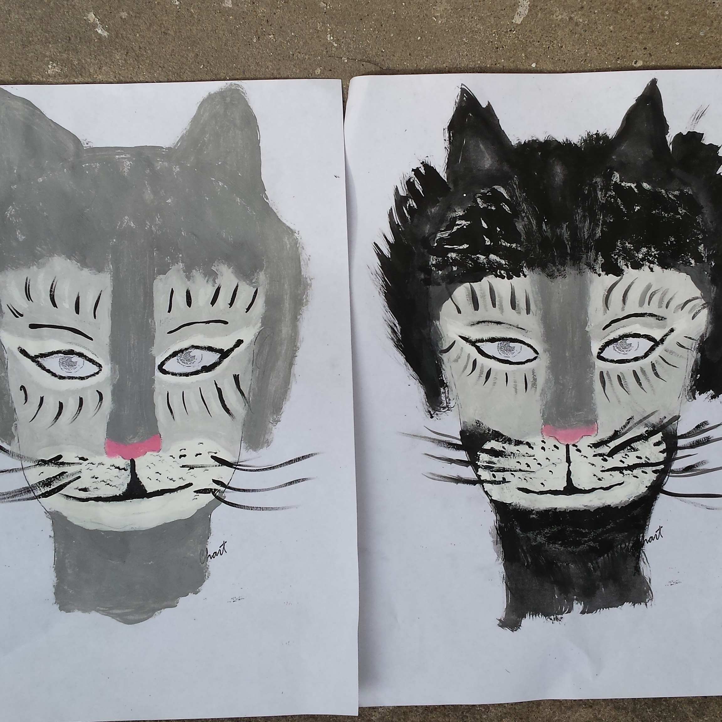 schmink ontwerp cats 2014